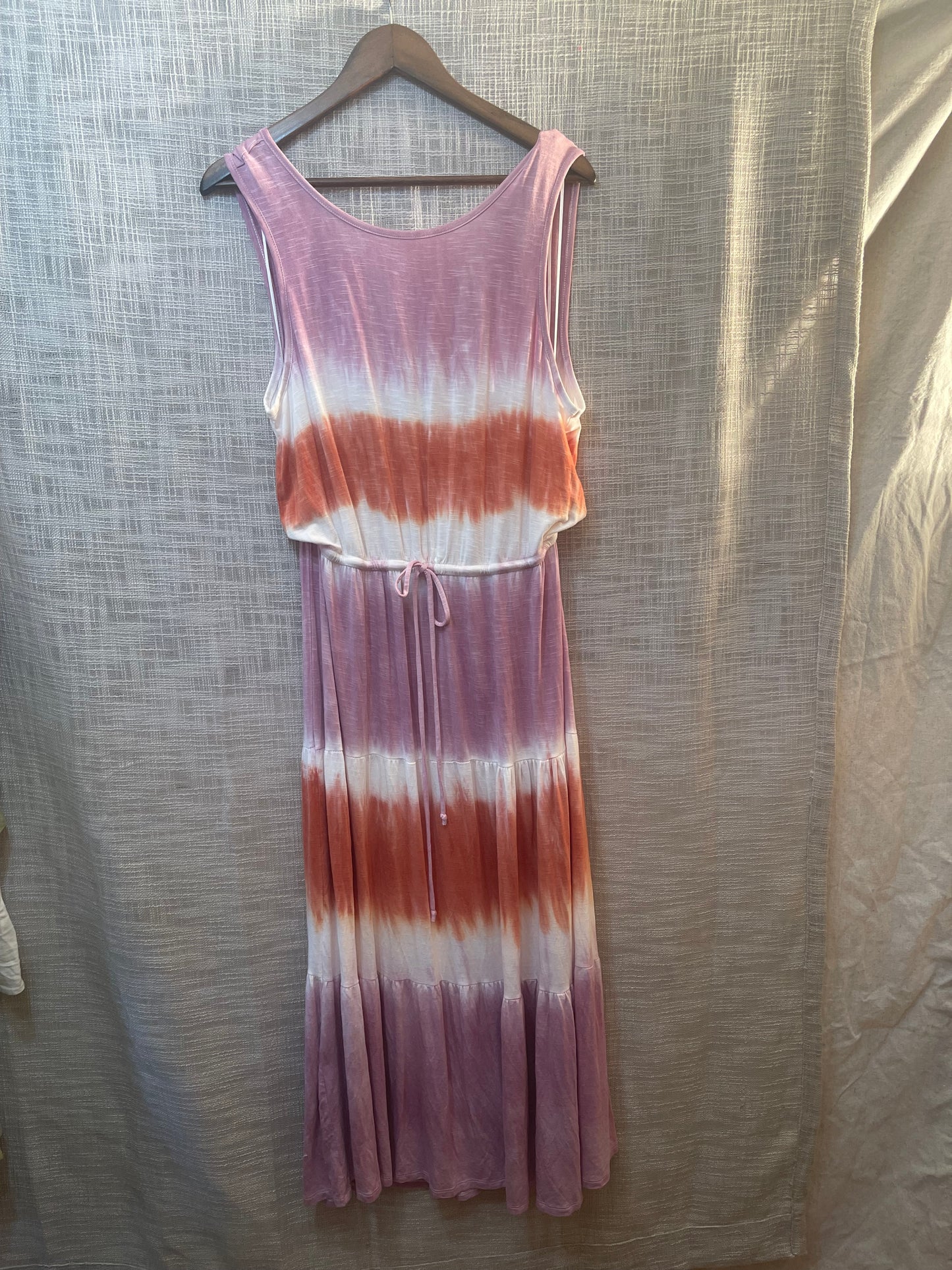 Tie dye sundress, beach dress, resort ware