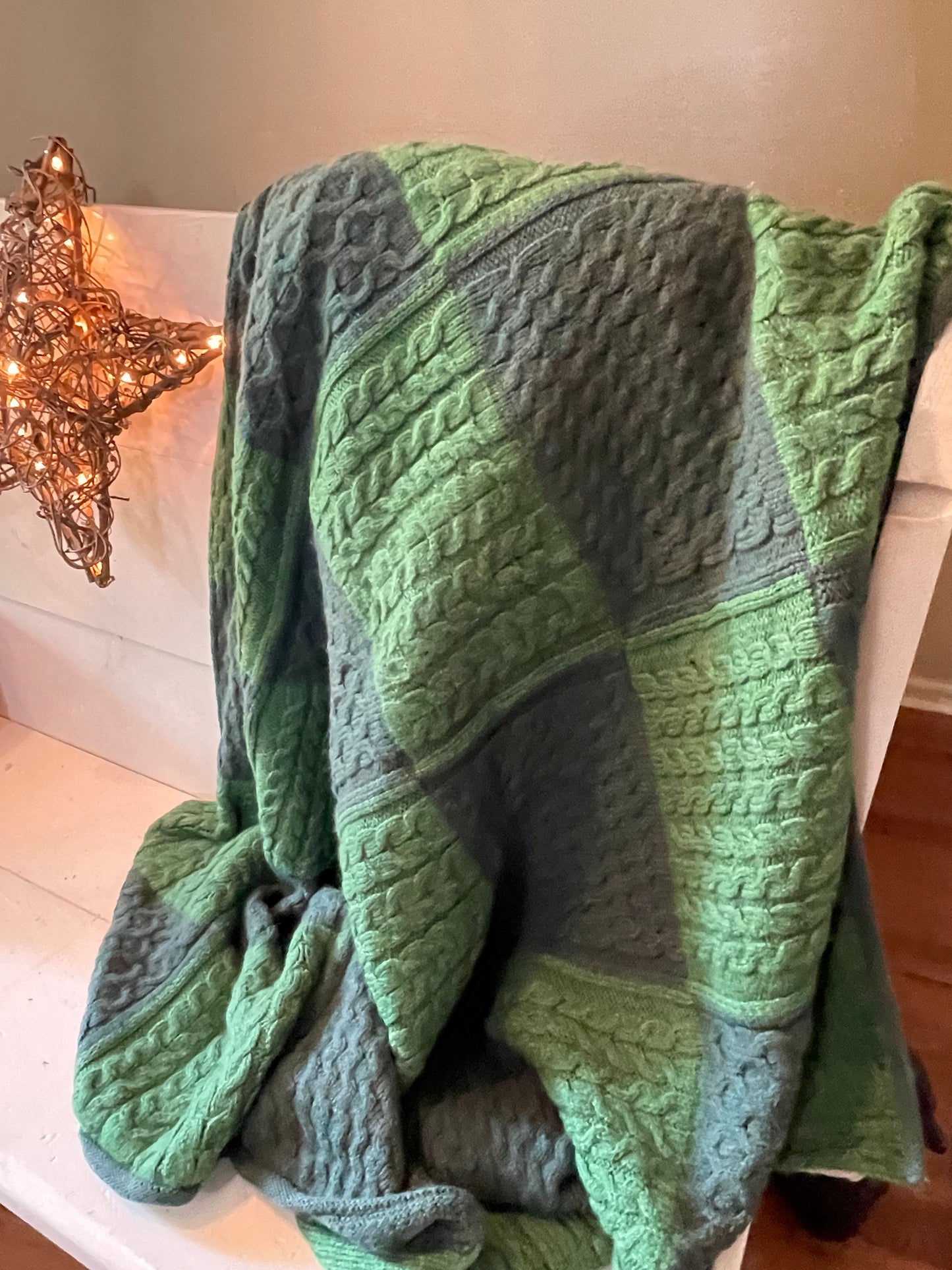 Standun spiddal Irish merino wool blanket