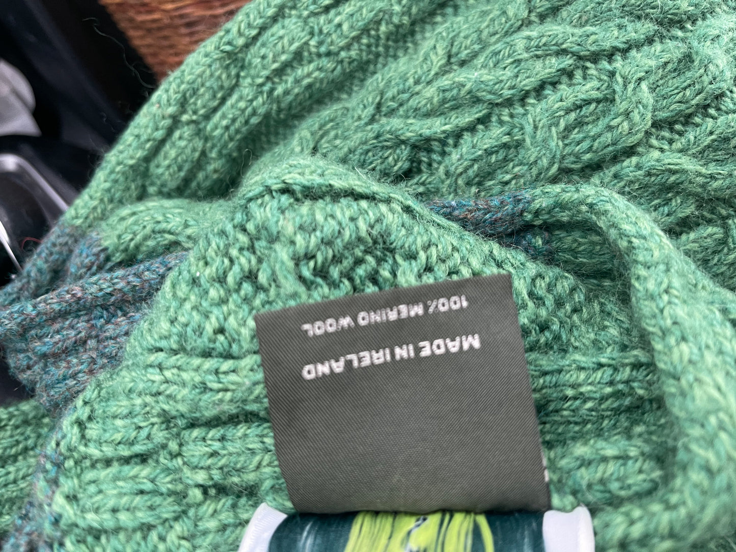 Standun spiddal Irish merino wool blanket