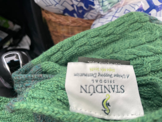 Standun spiddal Irish merino wool blanket