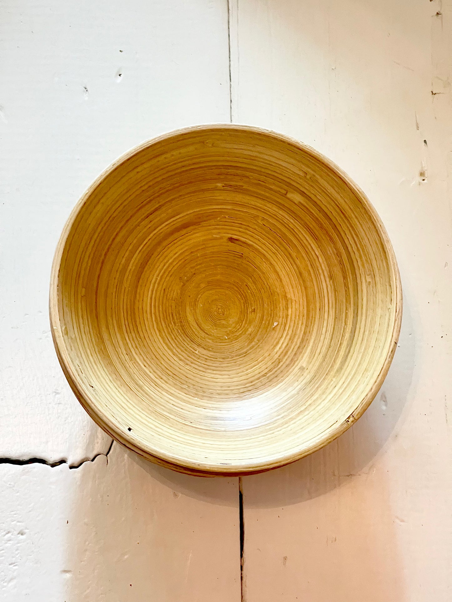 Bamboo serving bowls