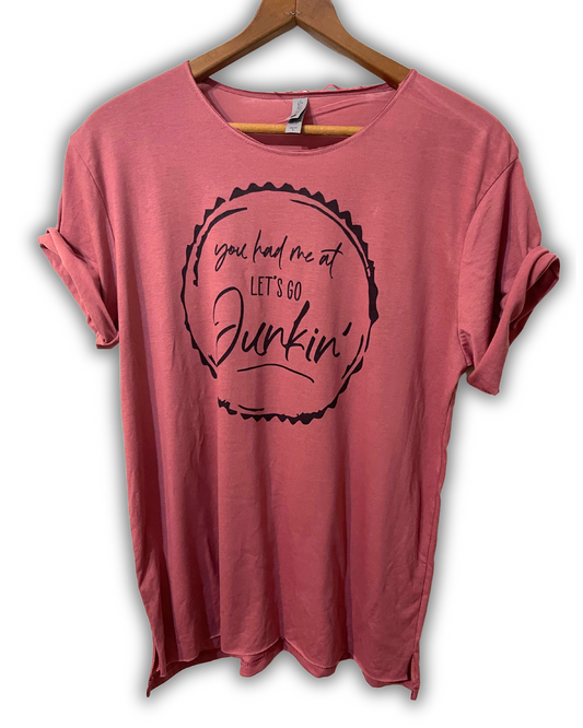 vintage lover t shirt, for the love of junk, junk gypsy, thrifted life, you had me at let's go junkin'