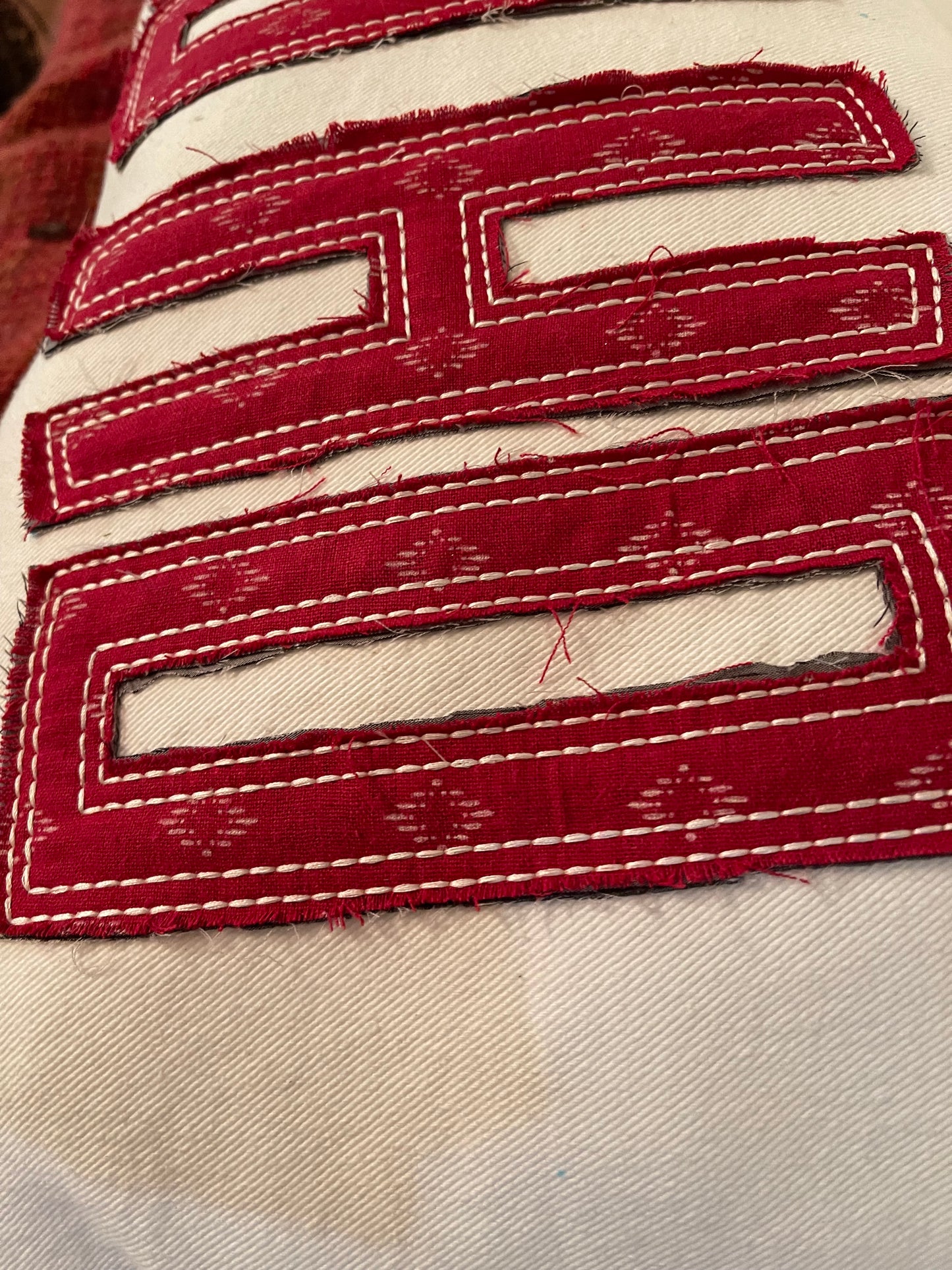 Christmas pillow HO HO HO