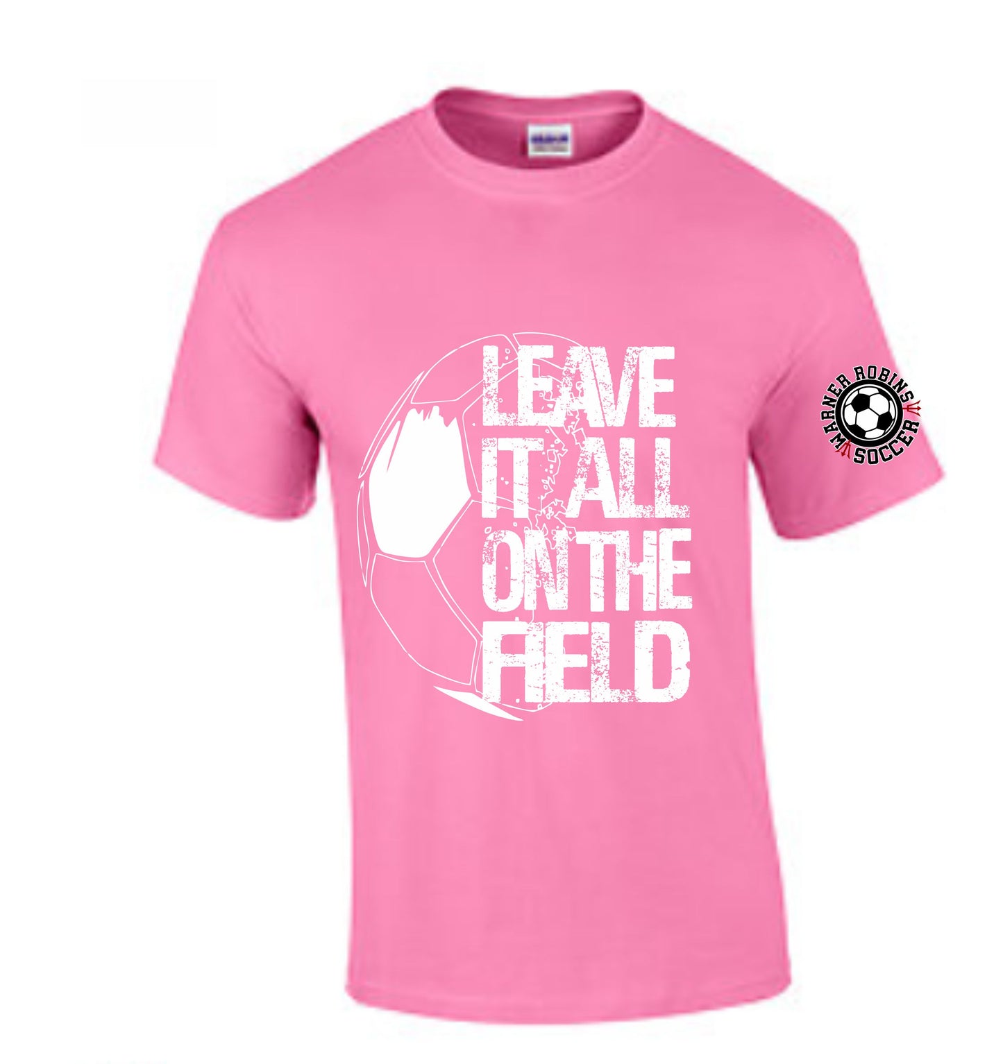 Soccer shirt leave it on the field