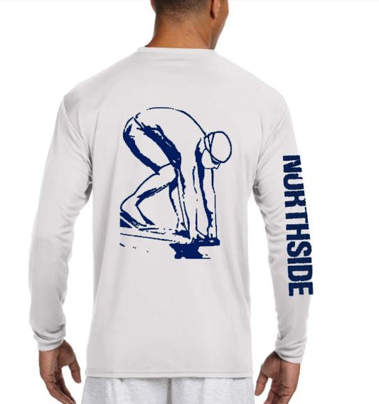 swim team diver graphic t shirt