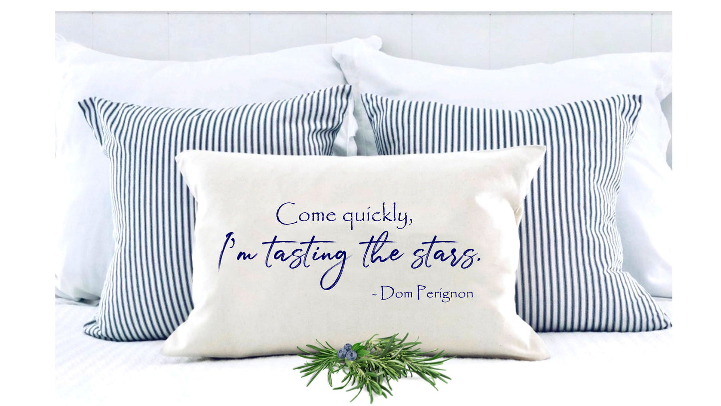 word pillow, farmhouse style pillow with words, custom pillow