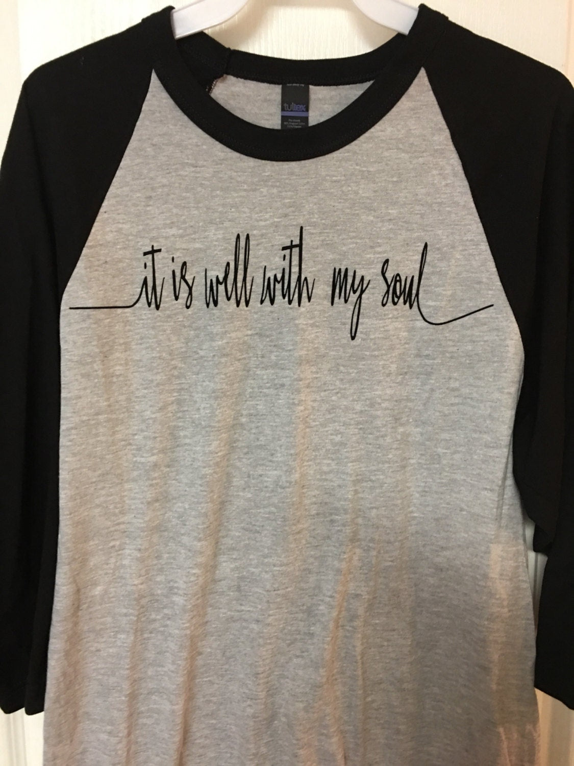 christian t shirt, it is well with my soul, religious t shirt