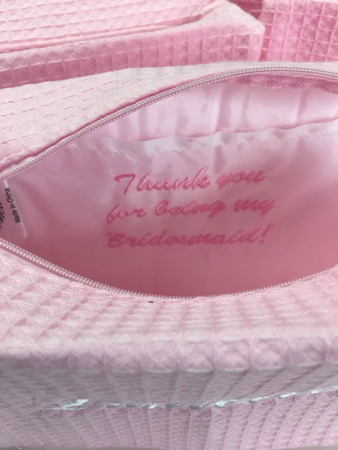 monogrammed makeup bag, personalized cosmetic bag, design your own