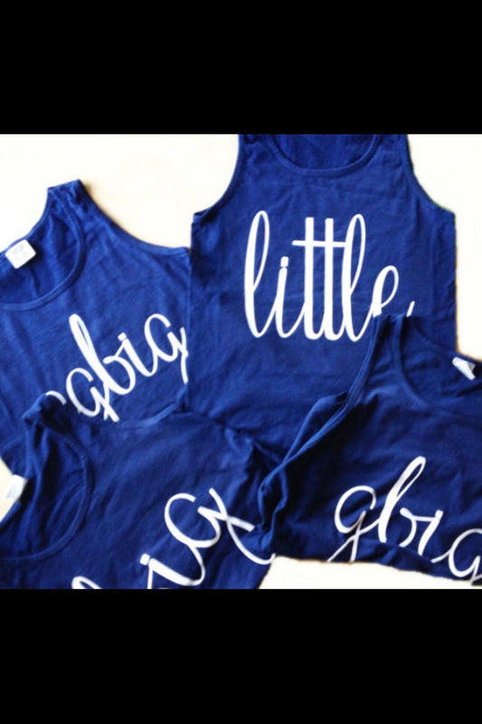 Comfort Color, Big Little shirts