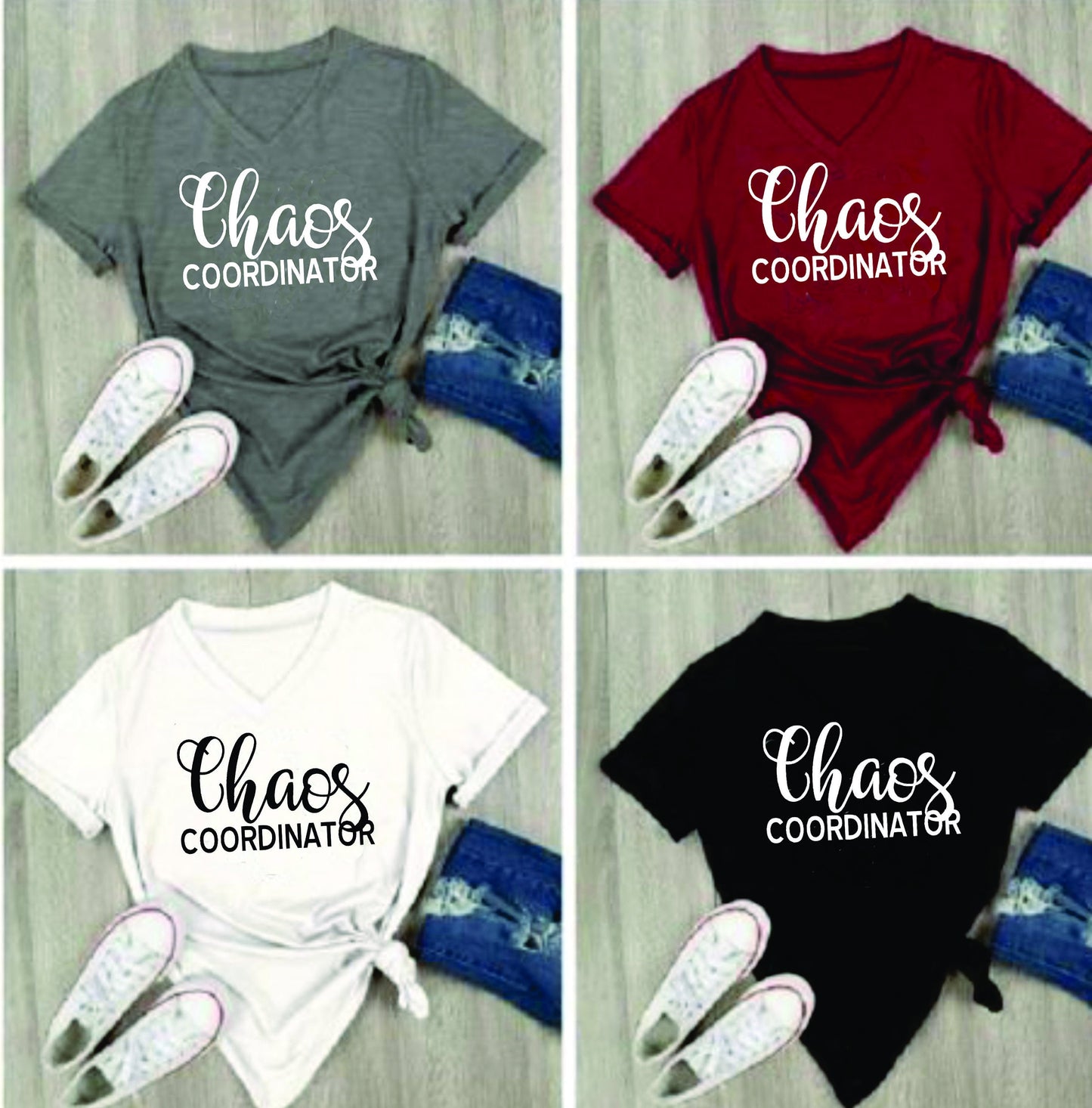 Chaos coordiantor t shirt