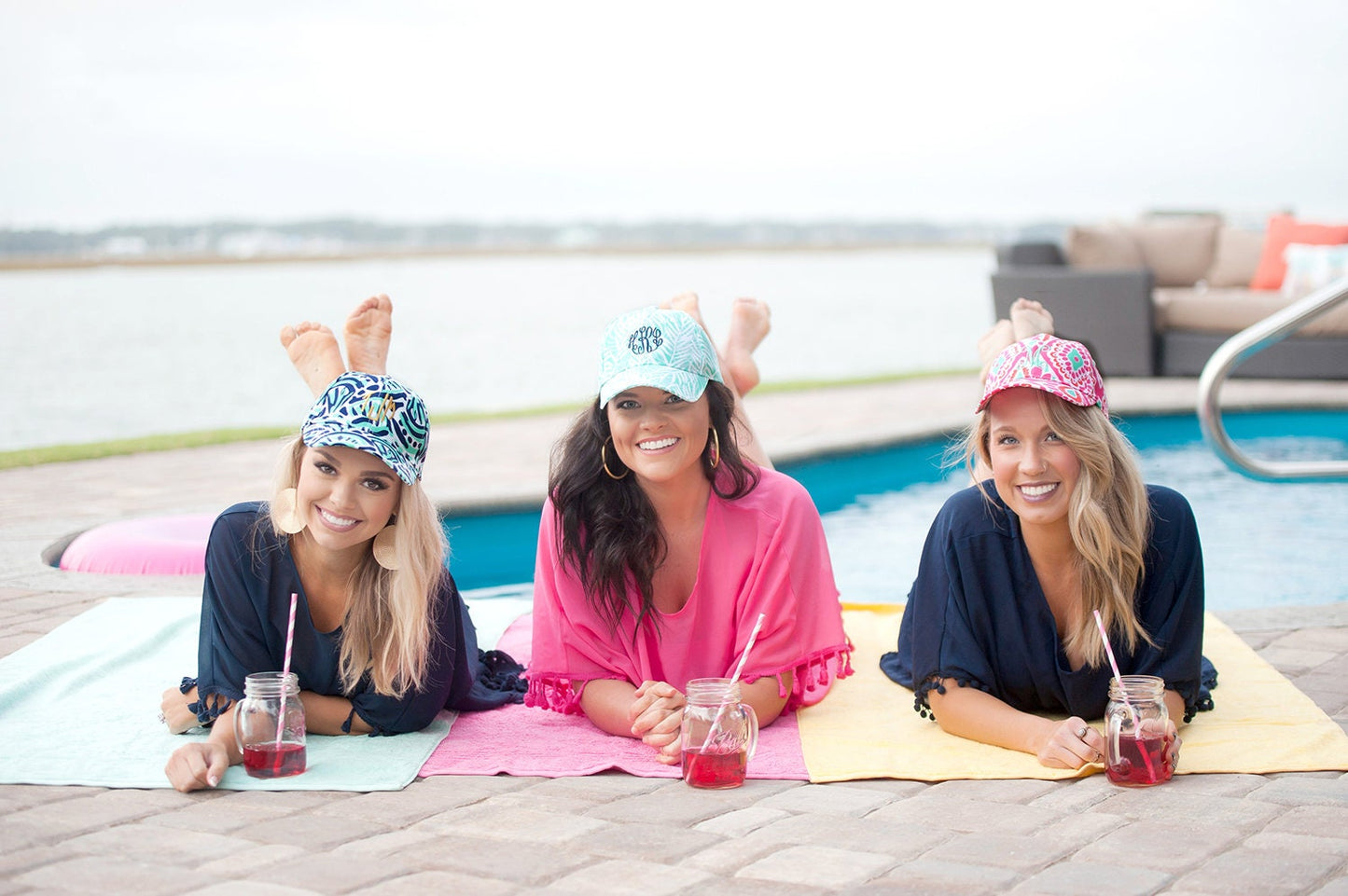 monogrammed beach coverup