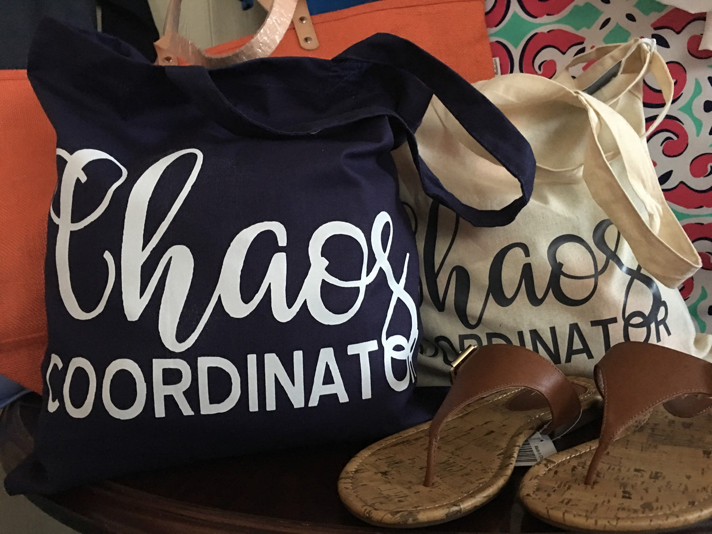 chaos coordinator tote bag