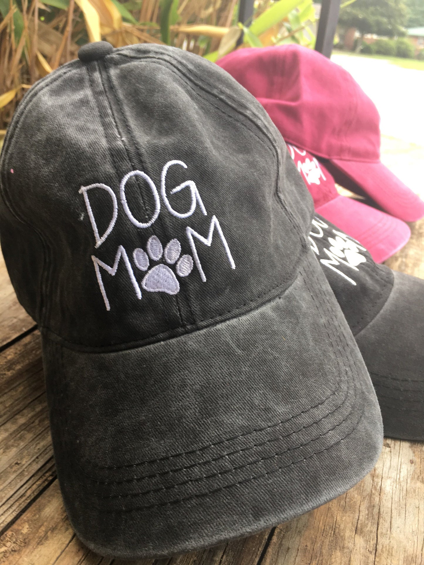 Dog mom baseball cap
