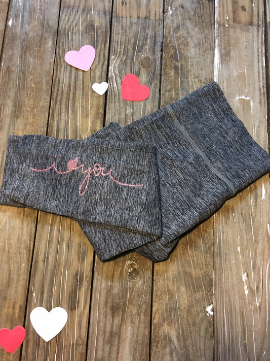 valentines leggings, yoga leggings
