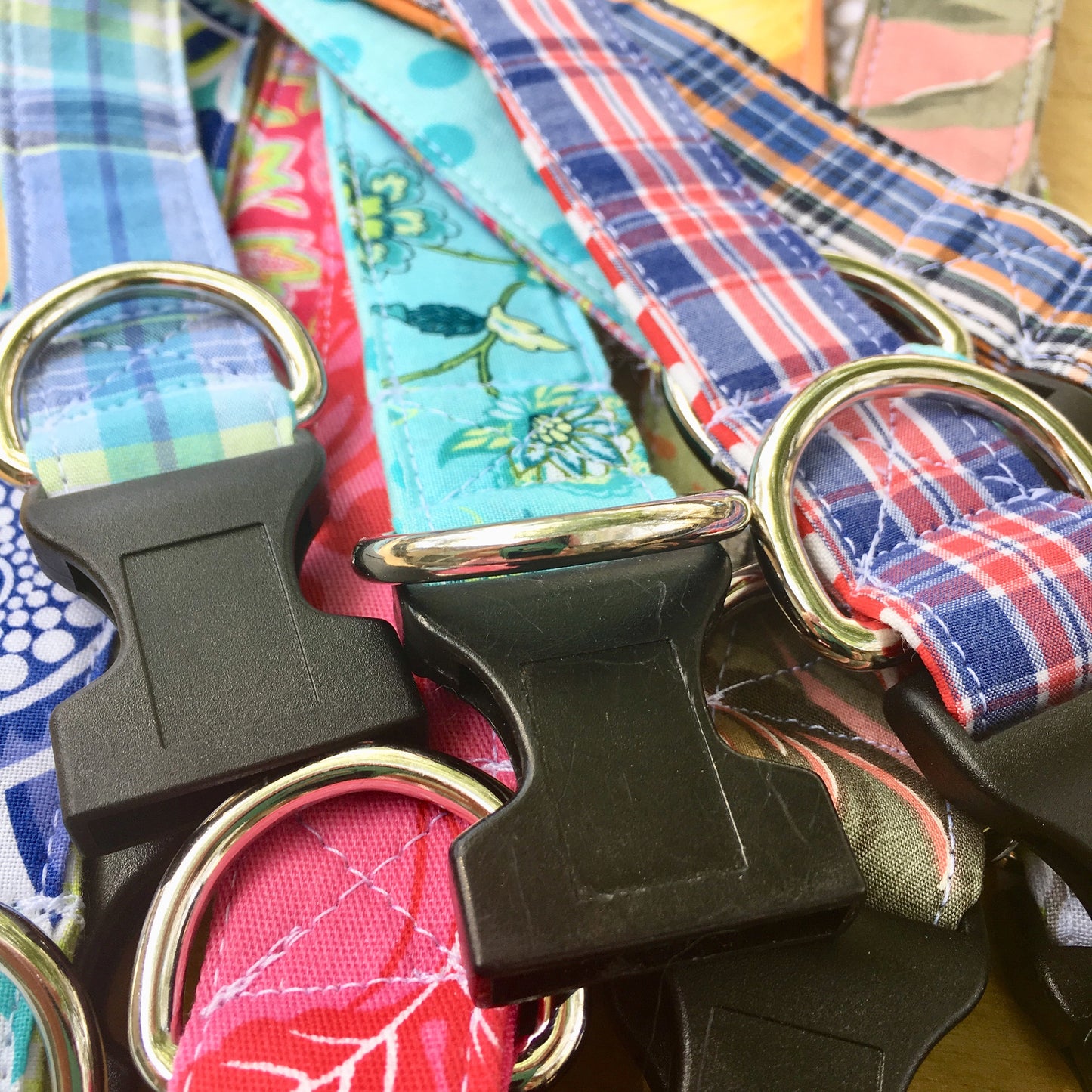 Red Heart dog collar, Valentine's Day dog collar