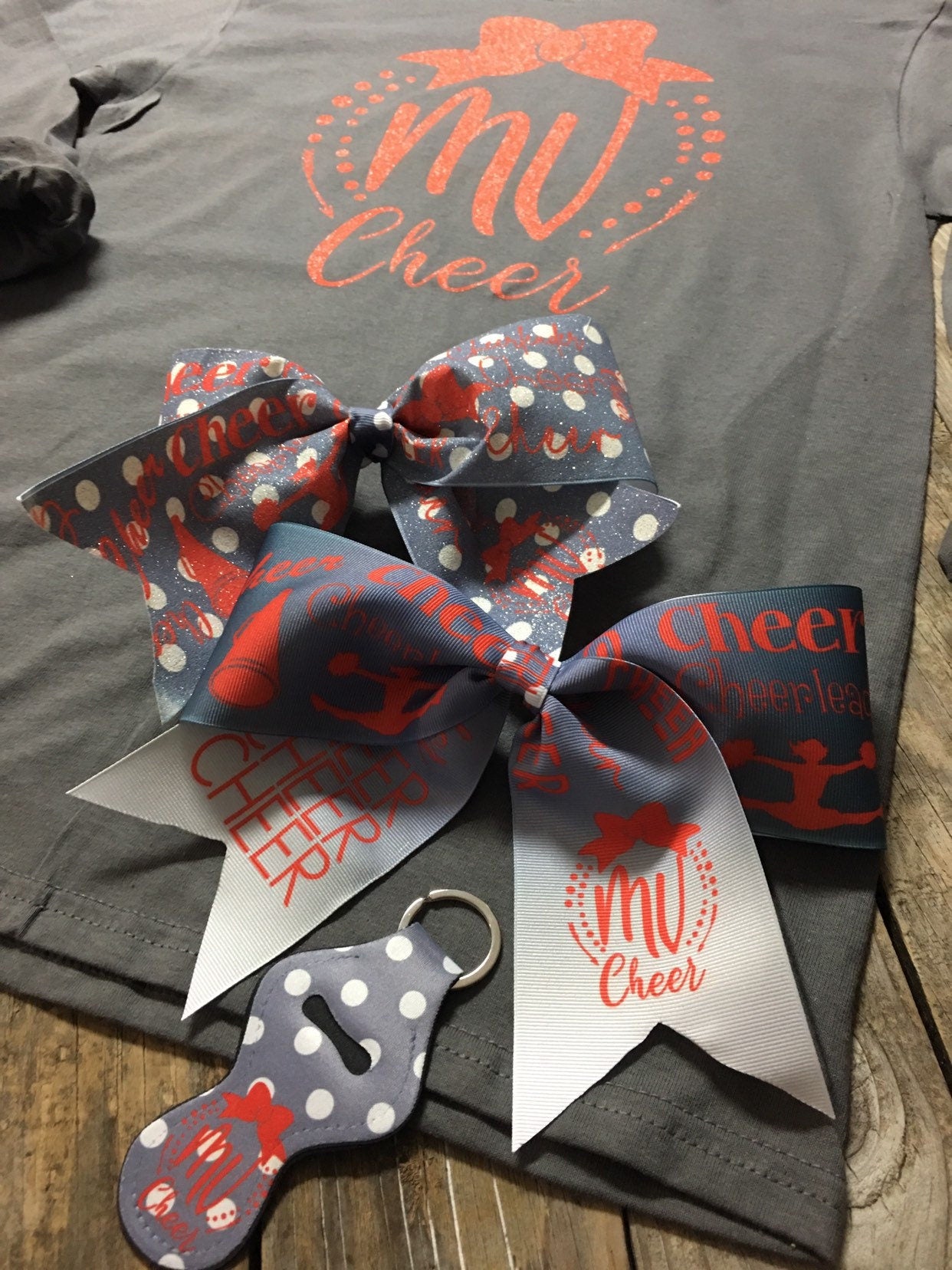 customized cheer bow