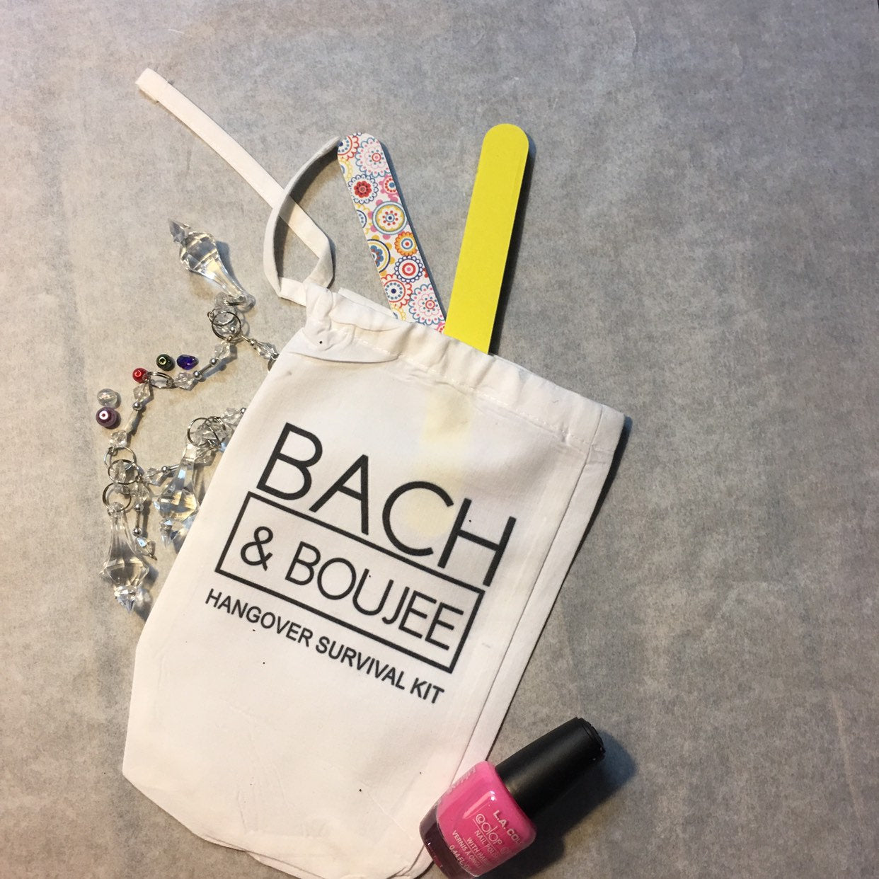 Party favor bags, customized party bags,Bach and Boujee party bags