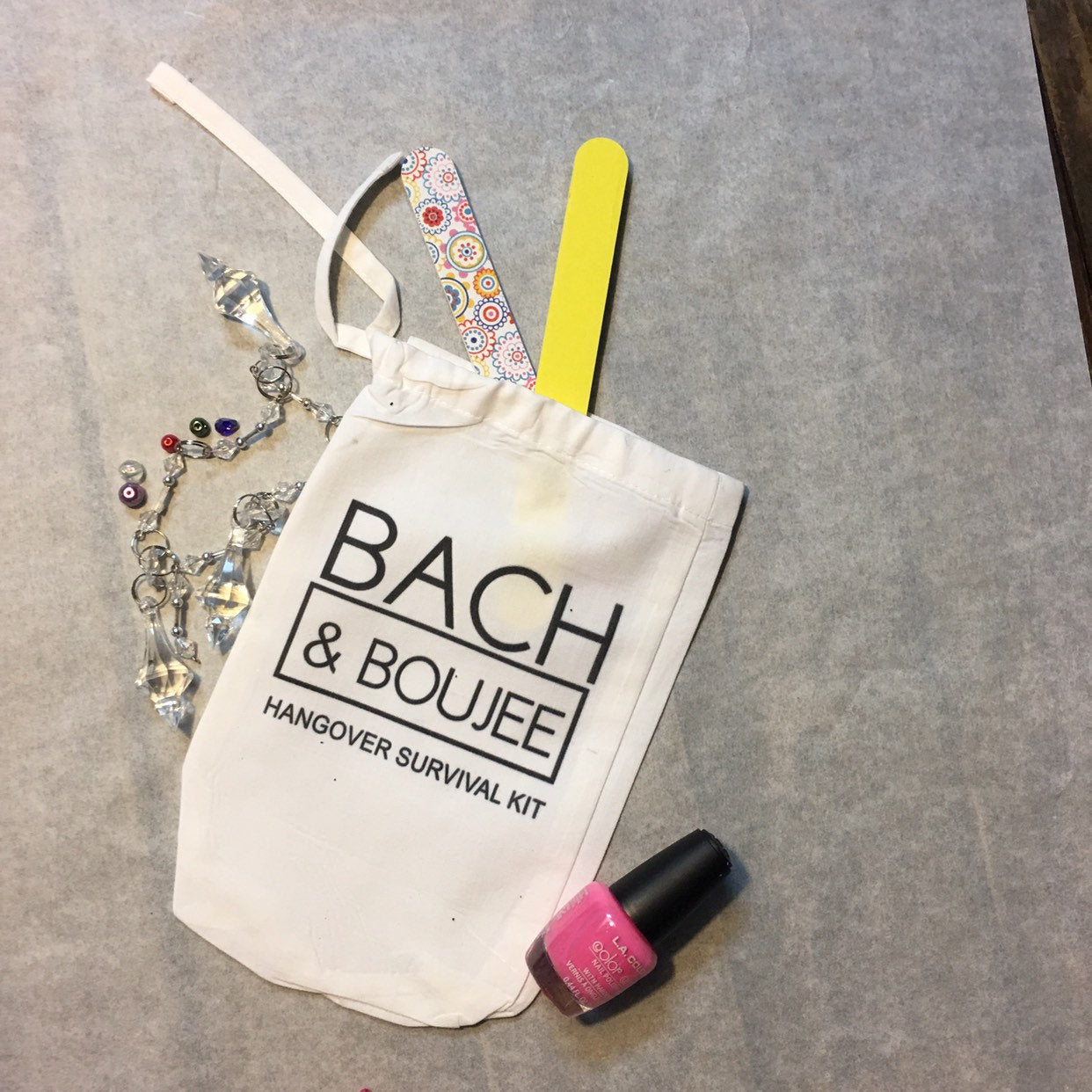 Party favor bags, customized party bags,Bach and Boujee party bags