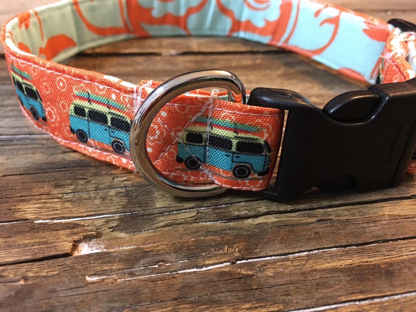 beach dog collar, vw van dog collar