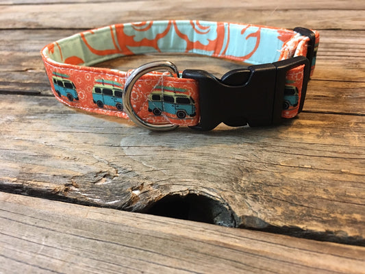 beach dog collar, vw van dog collar