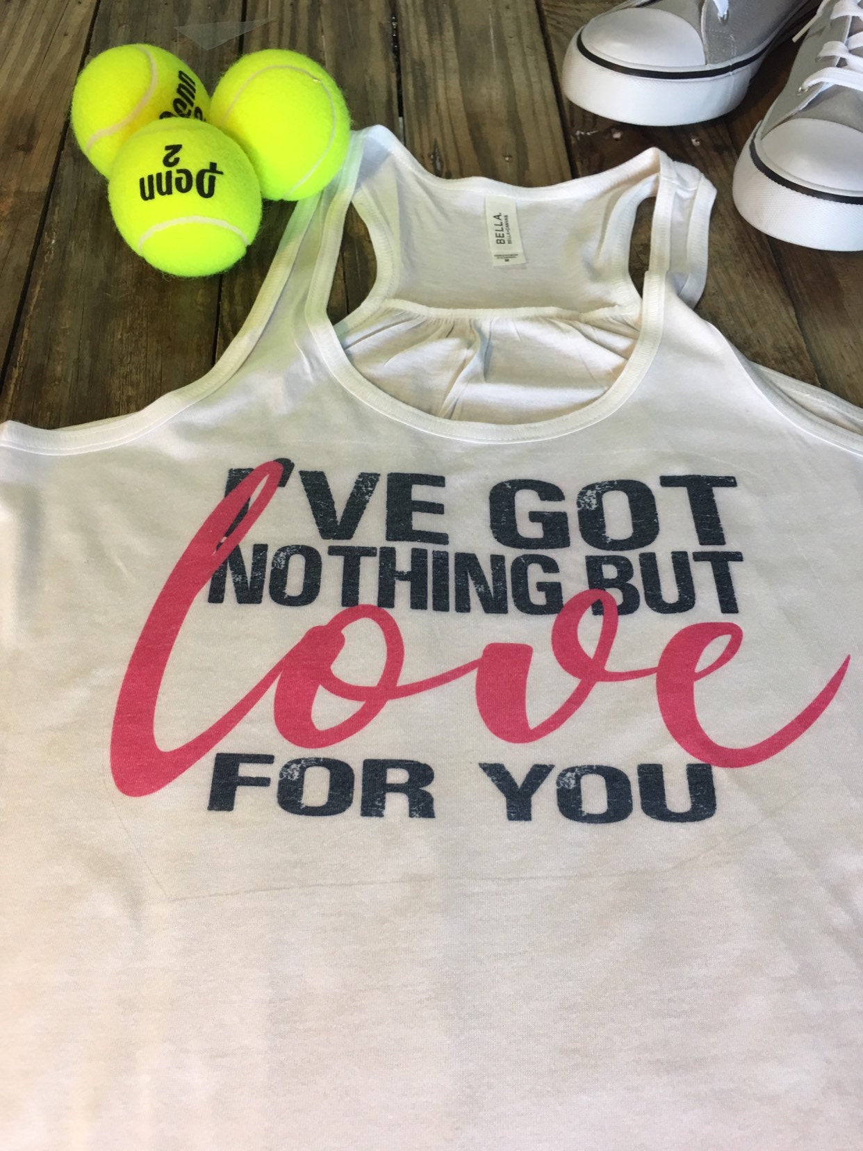 tennis tank top, tennis graphic tank