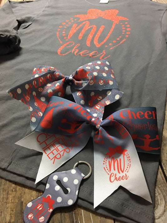 customized cheer bow