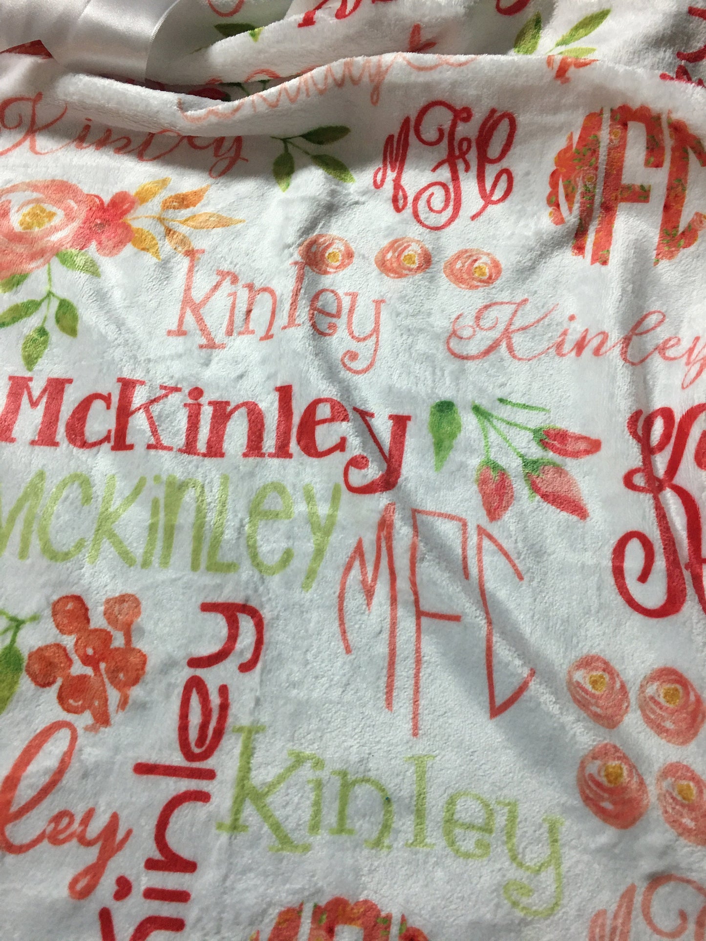 Personalized baby blanket, name baby blanket, customized baby blanket