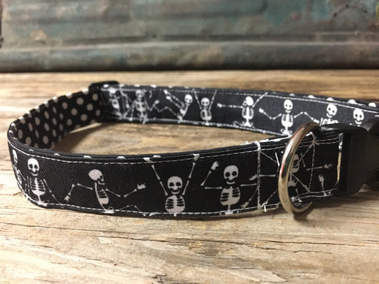 Skeleton dog collar