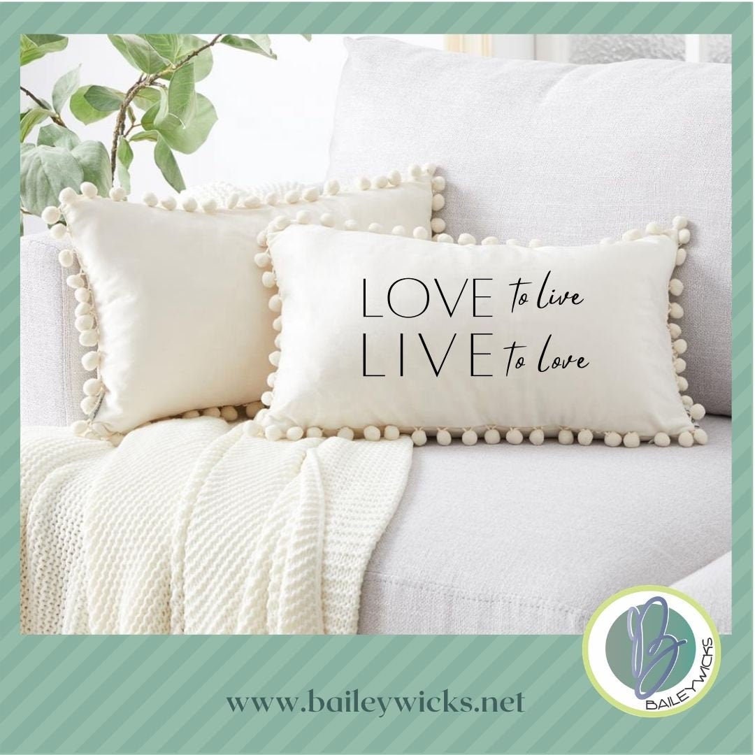 Personalized pillow, customize pillow words and letters