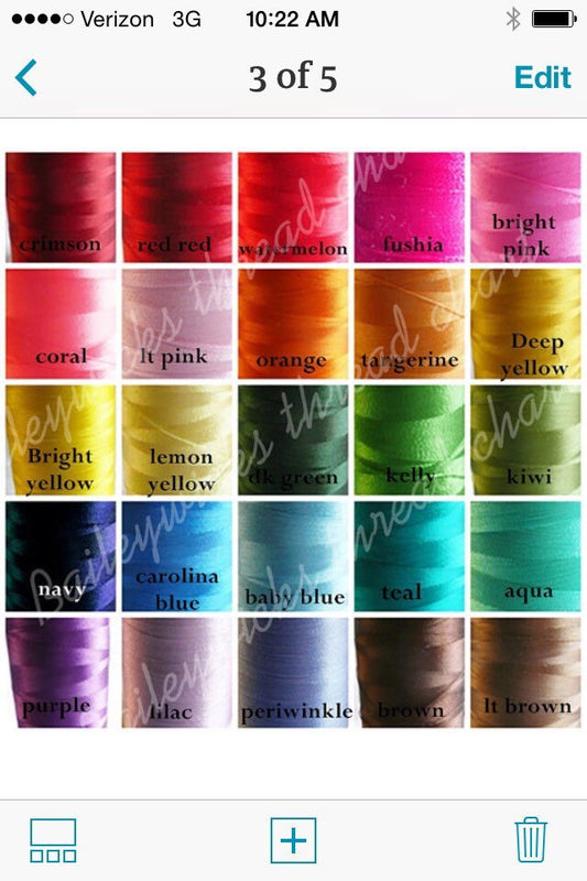 Embroidery add on