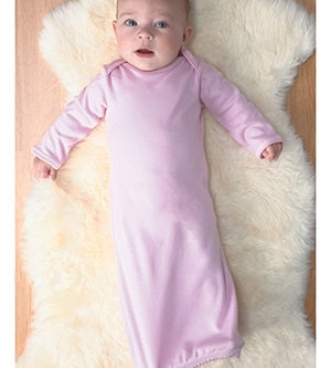 Monogrammed infant layette, Lilly inspired monogrammed layette