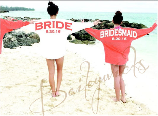 Wedding party jersey, customized billboard jersey