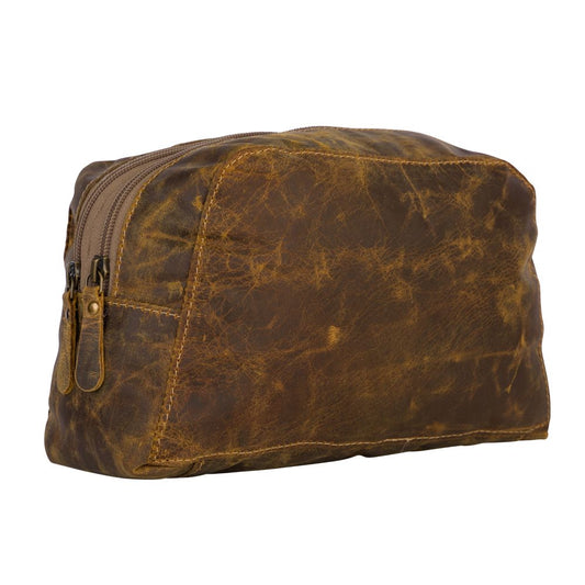 Men’s toiletry bag, leather toiletry bag