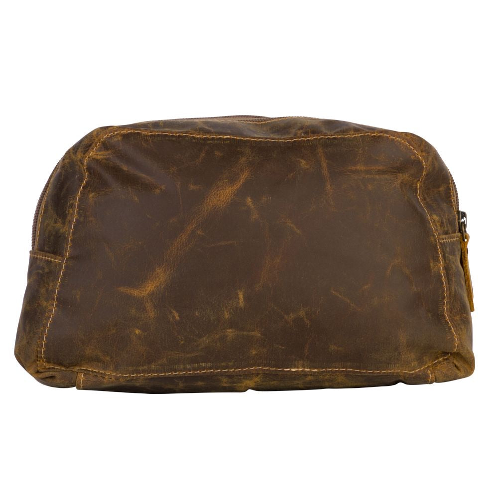 Men’s toiletry bag, leather toiletry bag