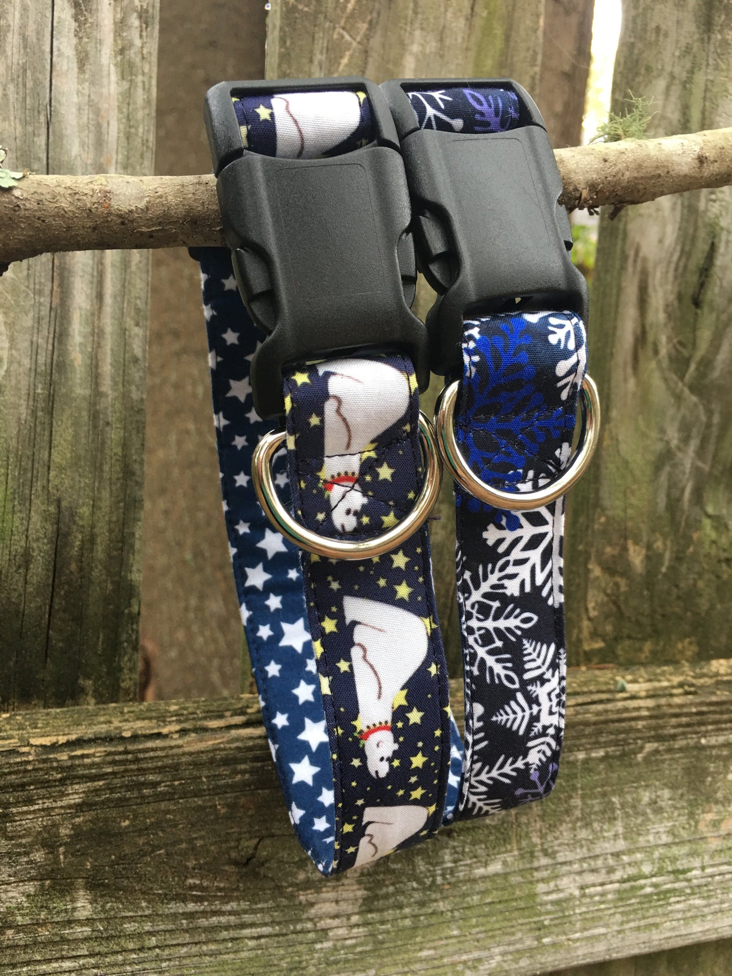 Christmas dog collar