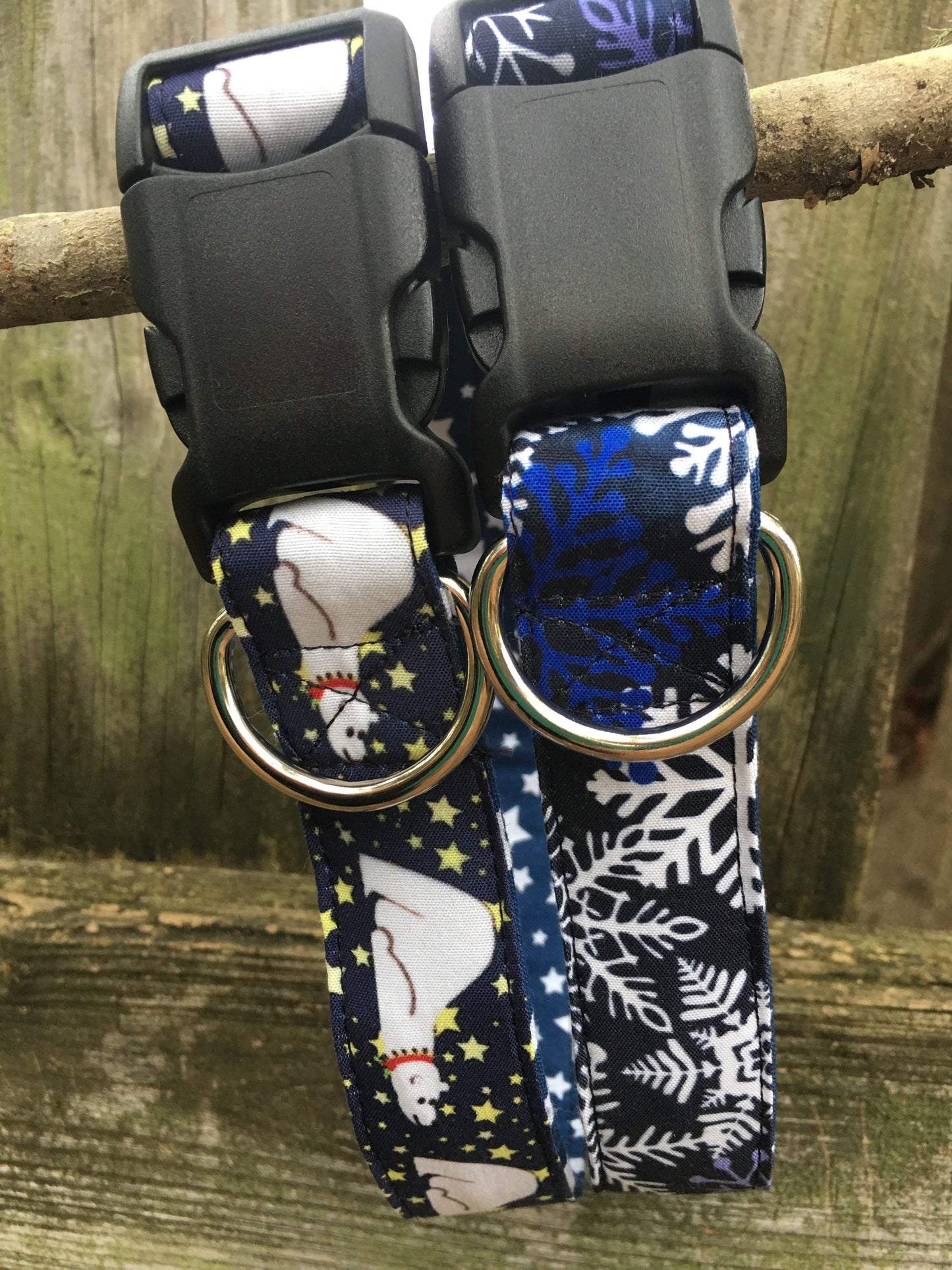 Christmas dog collar
