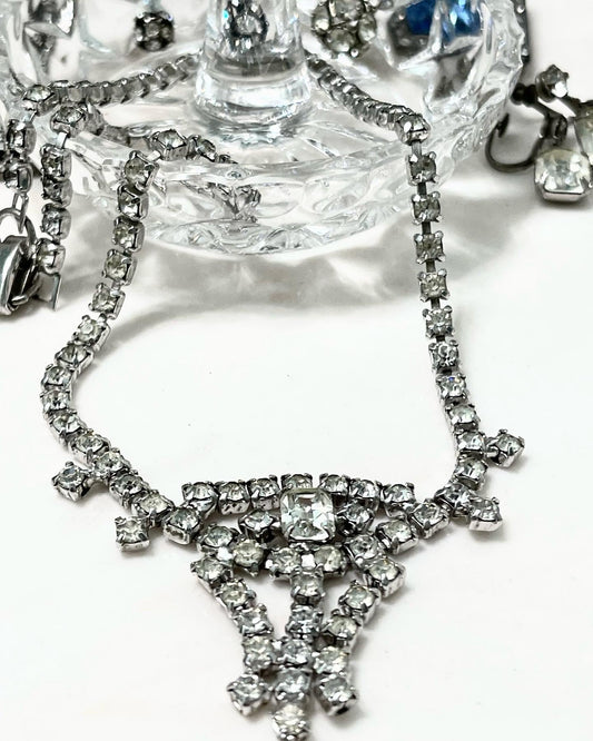 Vintage rhinestone necklace