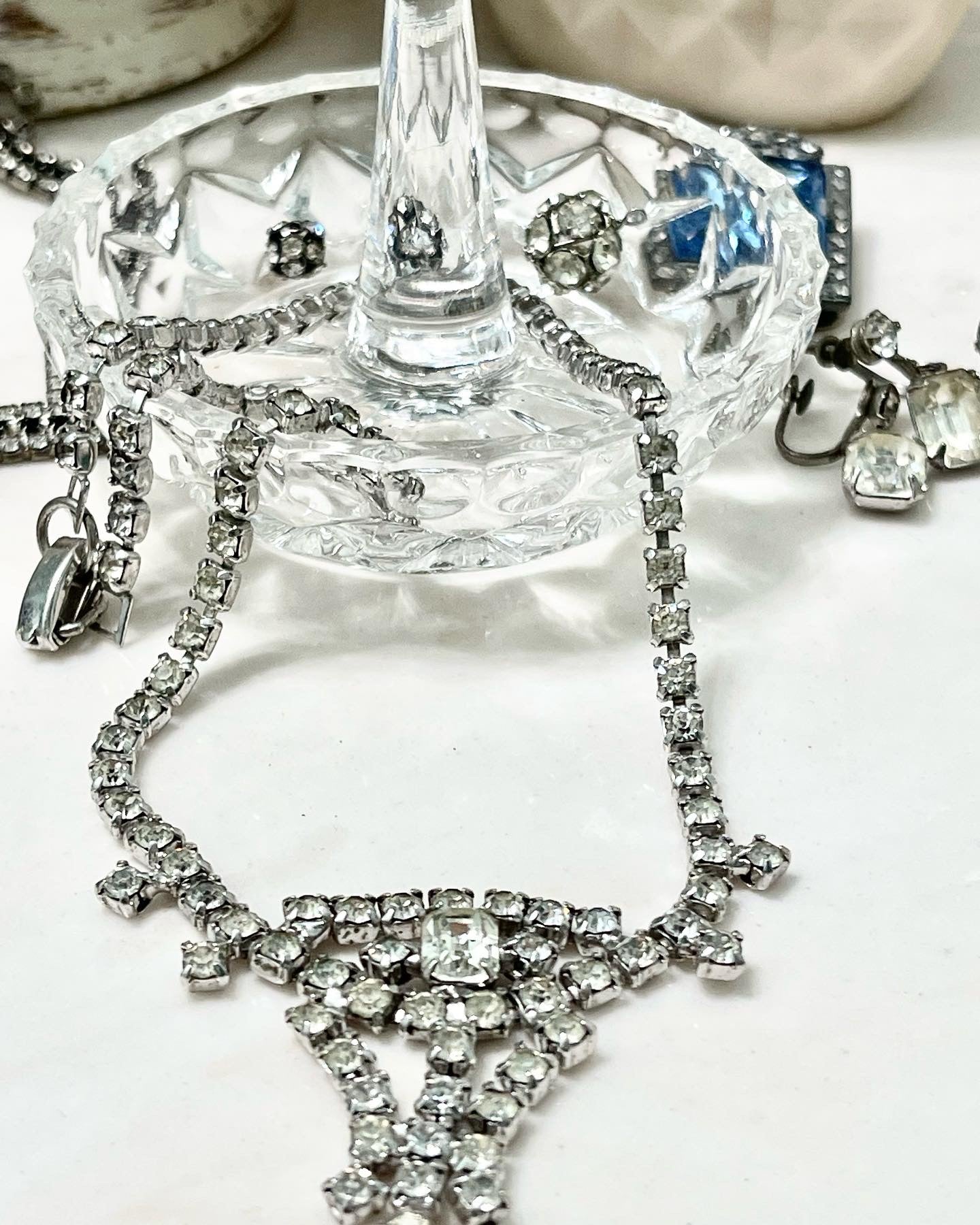 Vintage rhinestone necklace