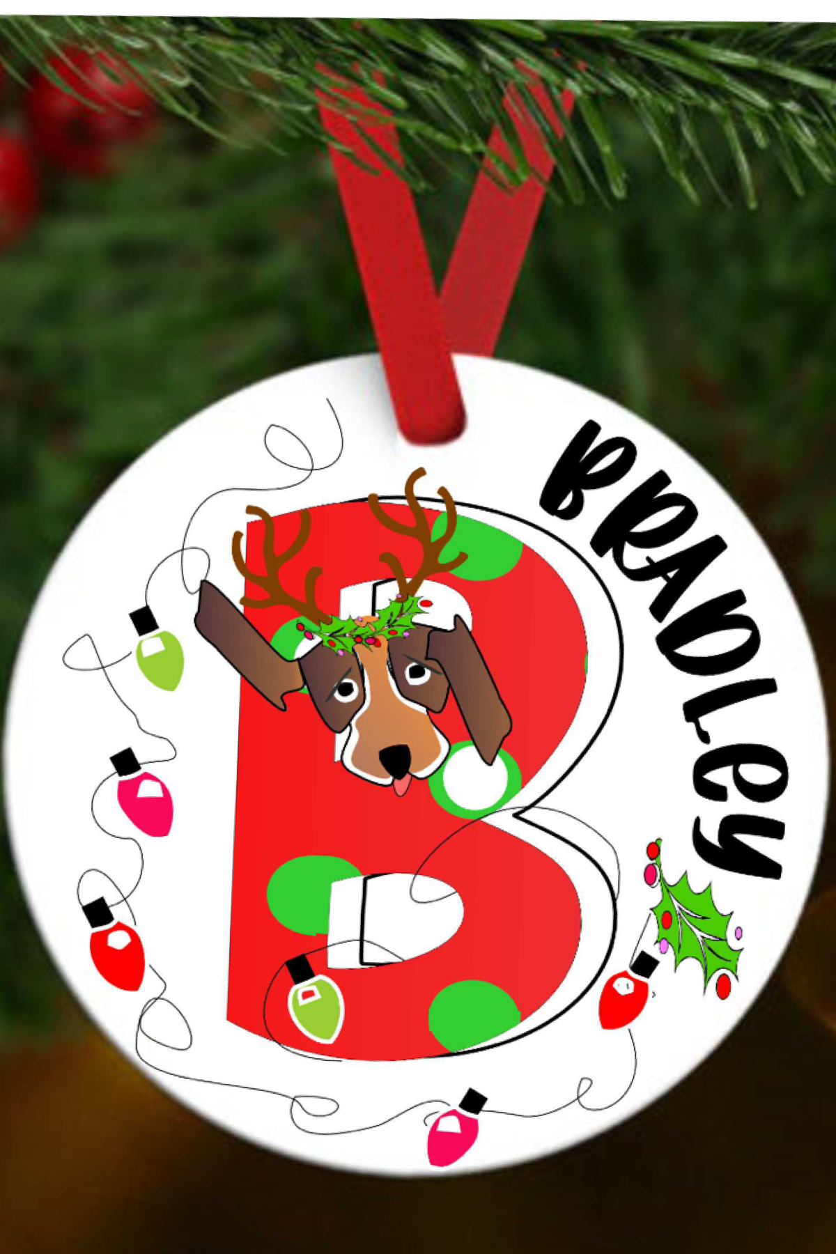 Personalized Christmas ornament