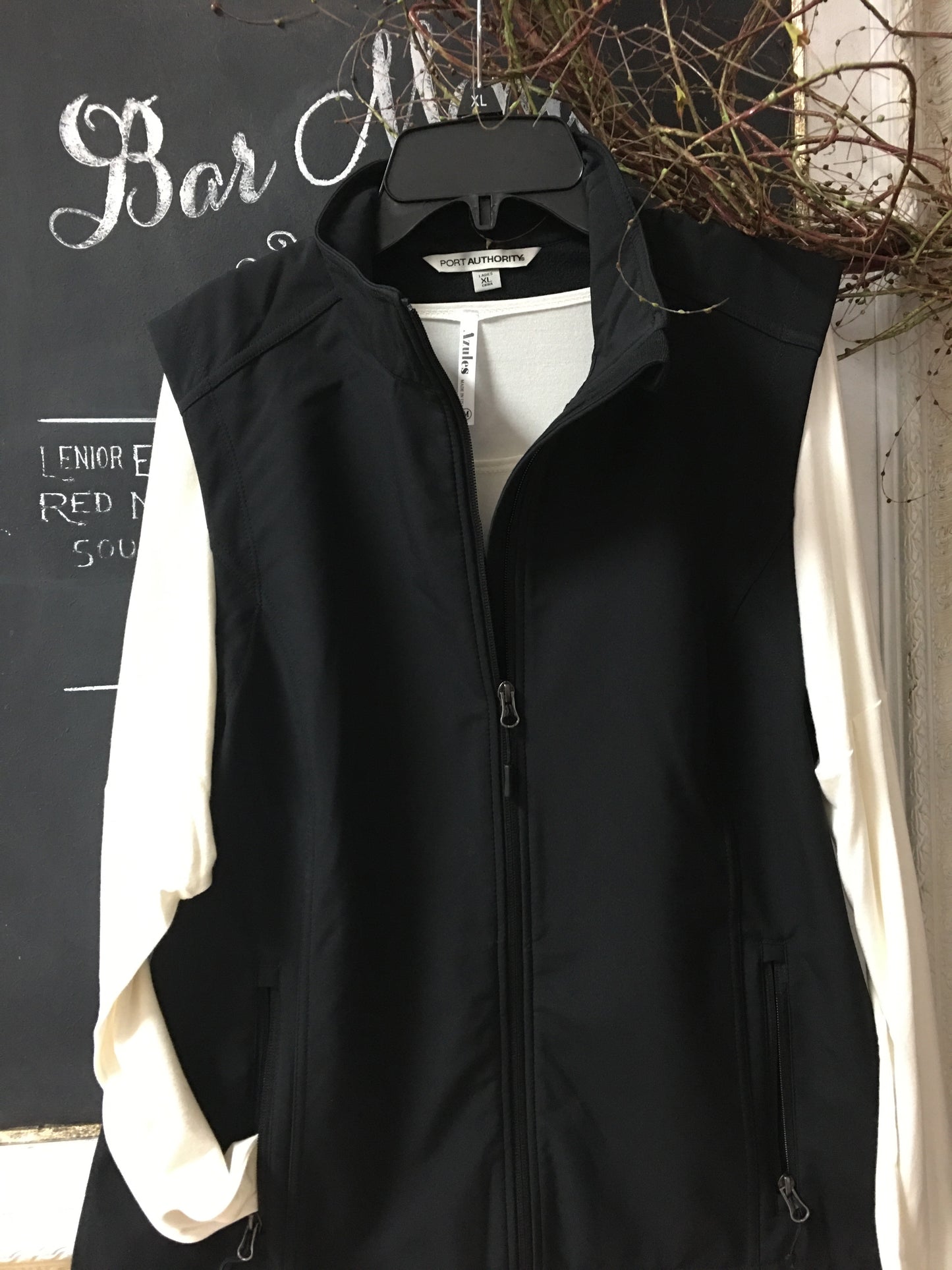 Ladies core vest, ladies soft shell vest, team apparel