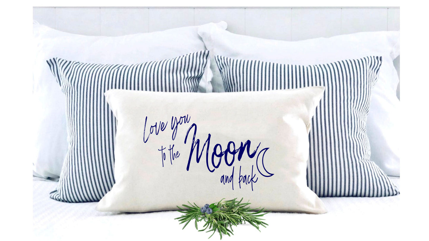 word pillow, farmhouse style pillow with words, custom pillow
