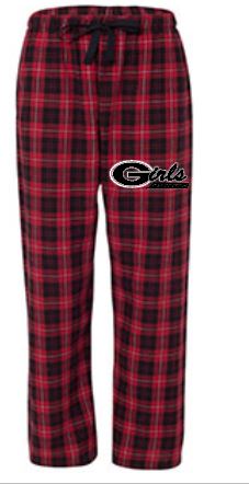 Plaid flannel pants team apparel