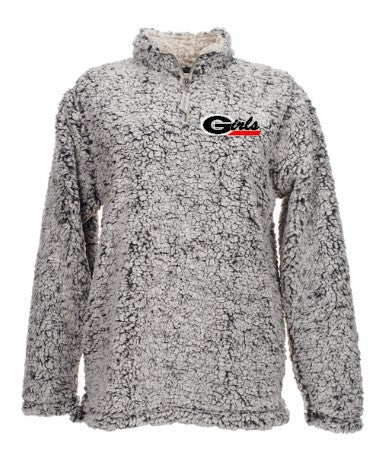 sherpa jacket, customized team jacket