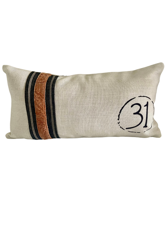Halloween pillow, fall pillow decor, Halloween 31 pillow