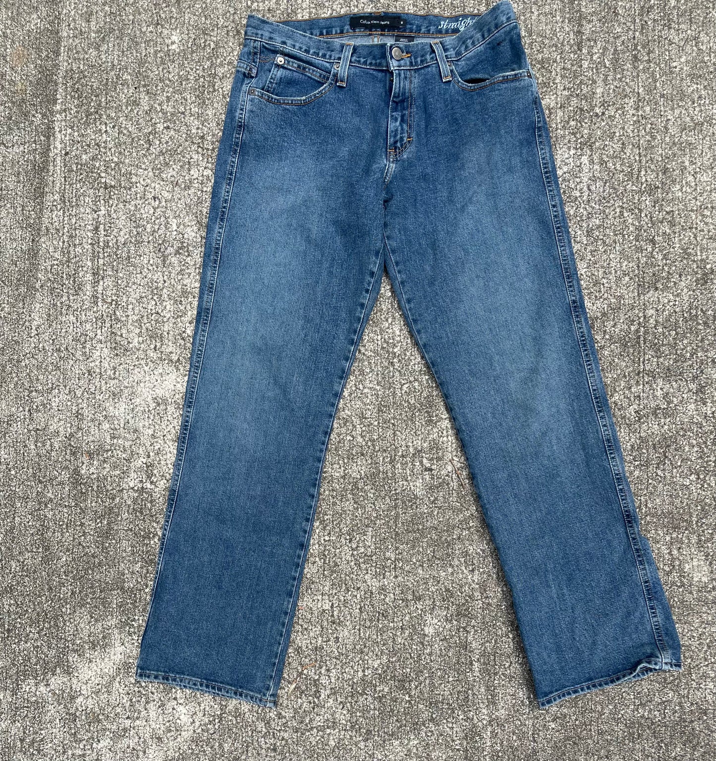 Calvin Klein jeans, straight leg jeans