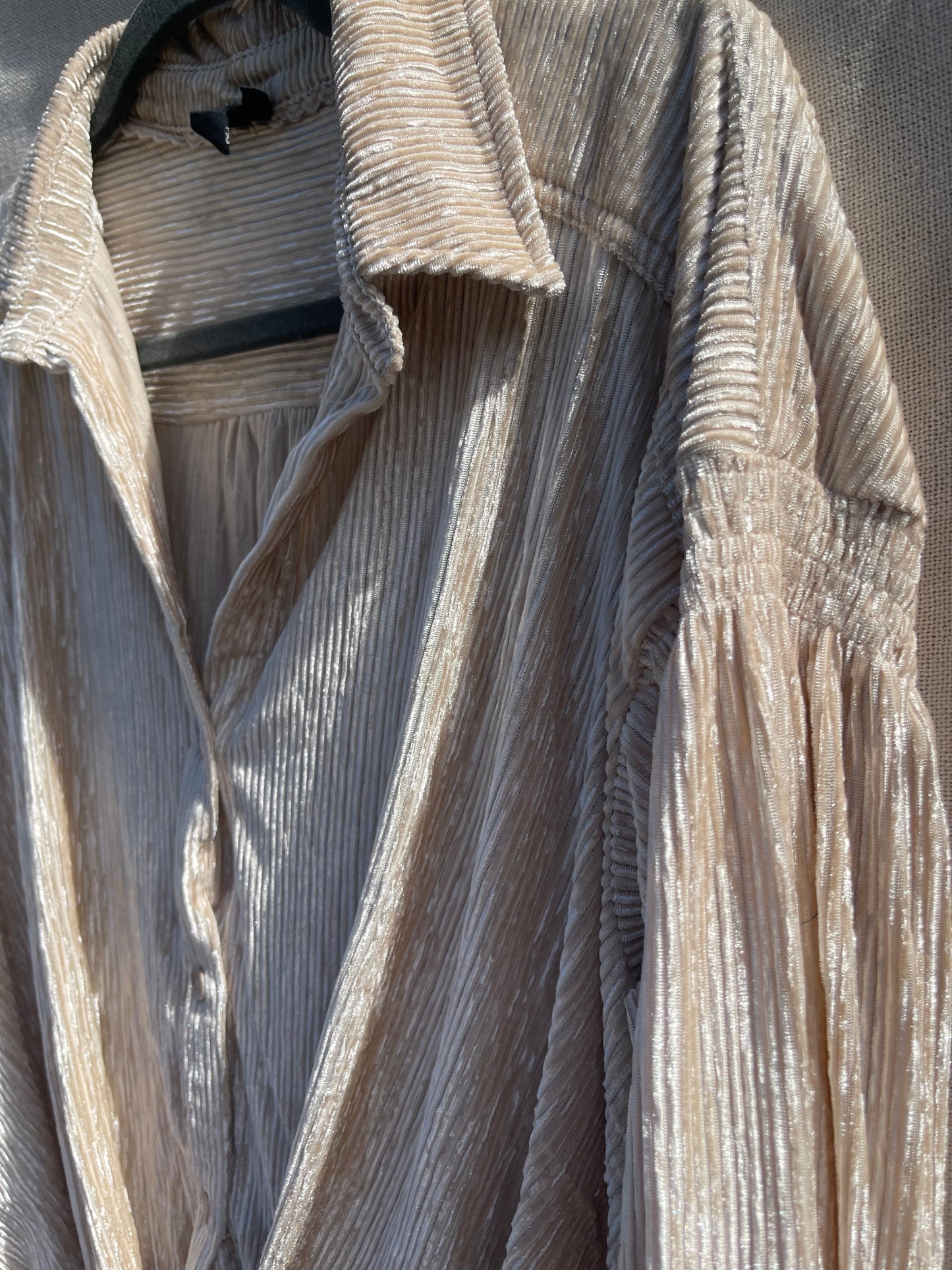 Over sized high low shirt