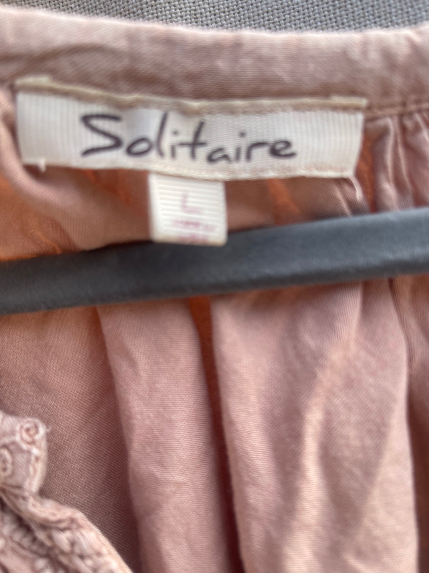 Bohostyled embroidered top