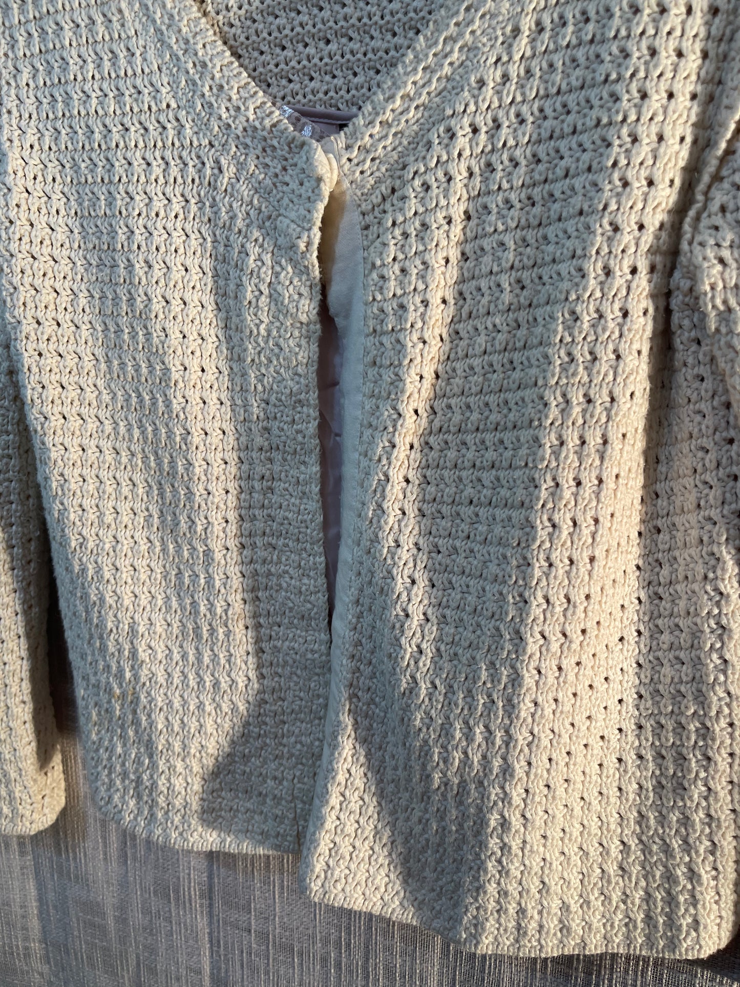 Cropped cardigan sweater, banana republic cream cardigan