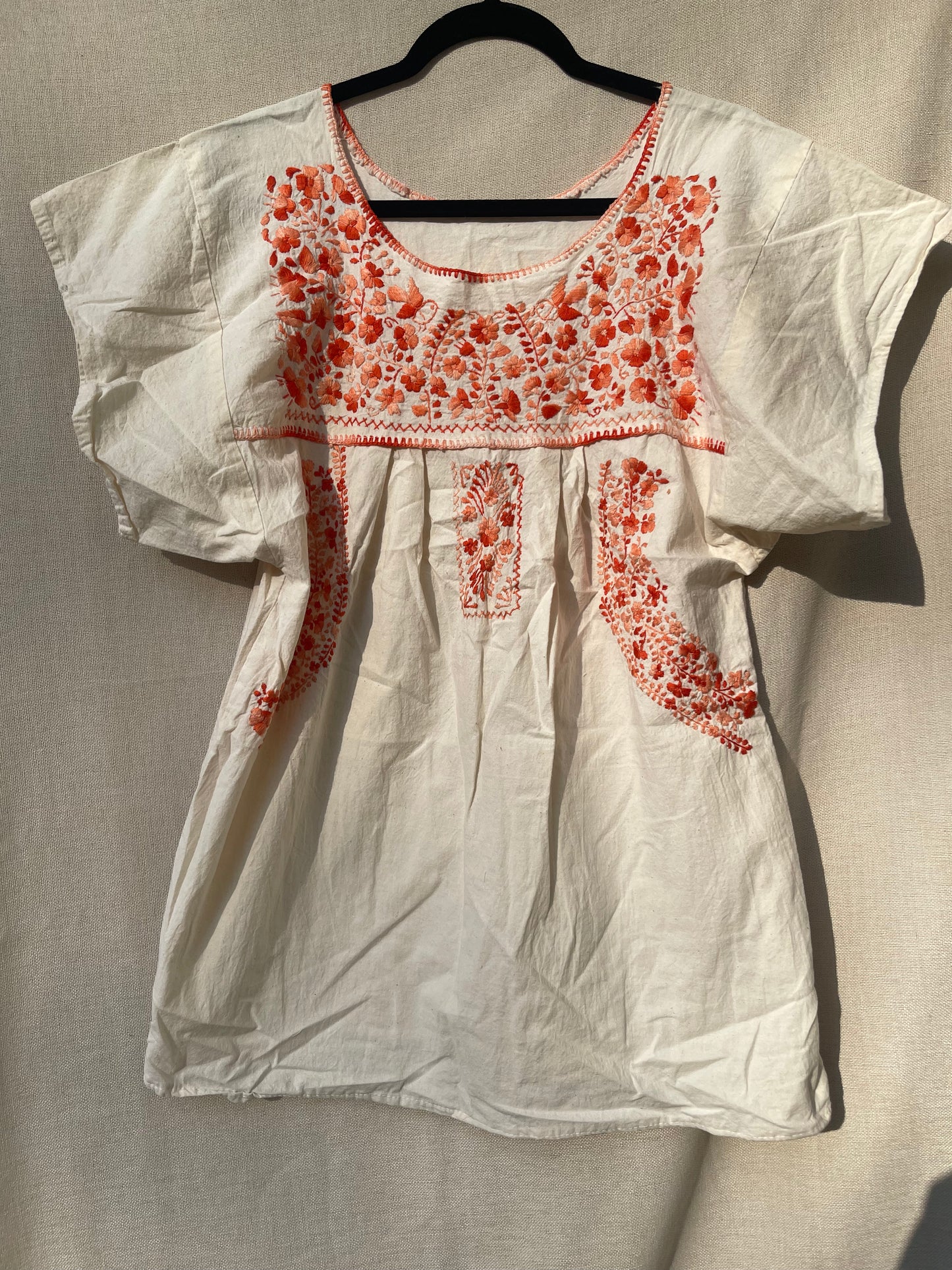 embroidered boho smock