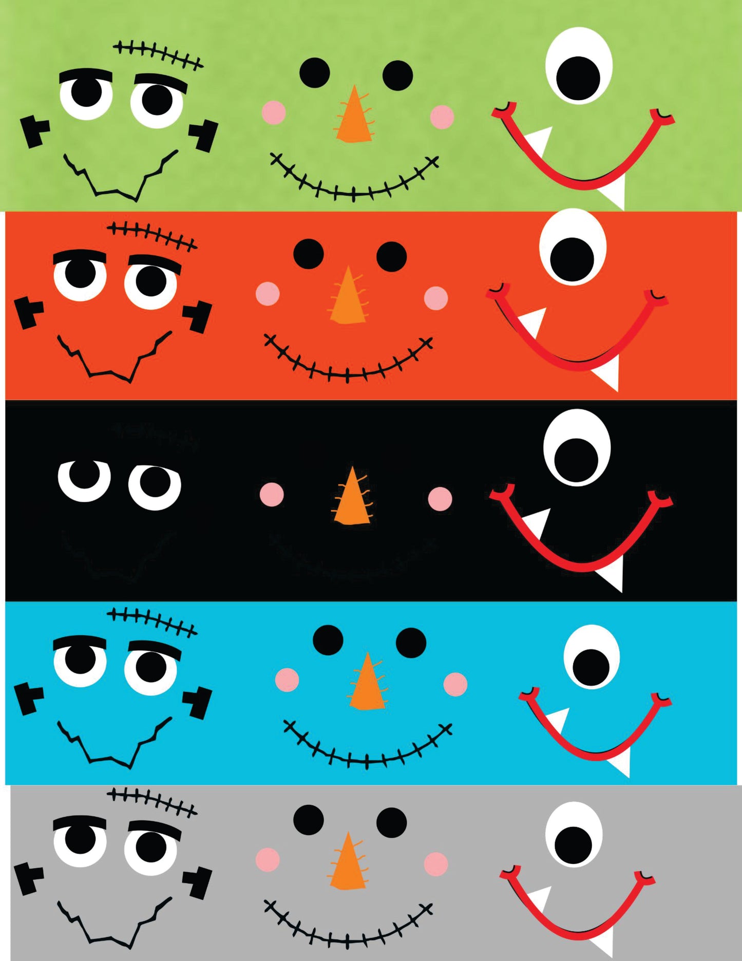 Halloween face shirt, Youth Halloween shirt